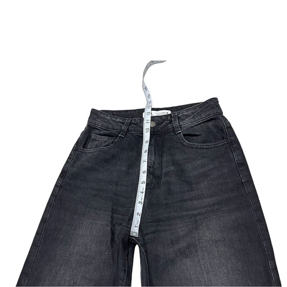 ZARA High Waist Black Jeans Size 2 - Picture 5 of 9